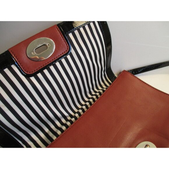 *Kate Spade Brown Cognac Leather Envelope Crossbody Bag - Picture 3 of 12